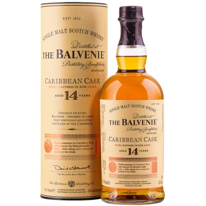 Whisky, Balvenie 14 Ani, 43%, 0.7L