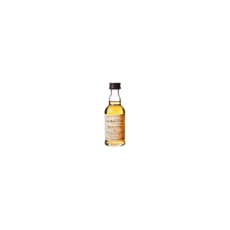 6 X Whisky, Balvenie Doublewood 12 Ani, 40%, 0.05L