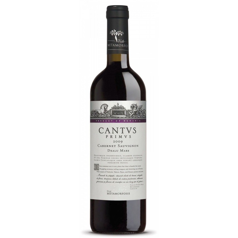 Vin, Cantus Primus Cabernet Sauvignon, 14%, 0.75L
