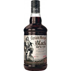 Rom, Captain Morgan Black Spiced, 40%, 1L