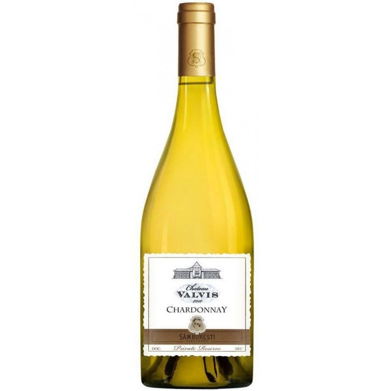 Vin, Chateau Valvis Chardonnay, 14%, 0.75L