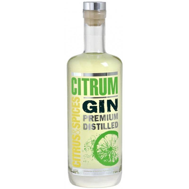 Gin, Citrum Premium Distilled, 40%, 0.7L