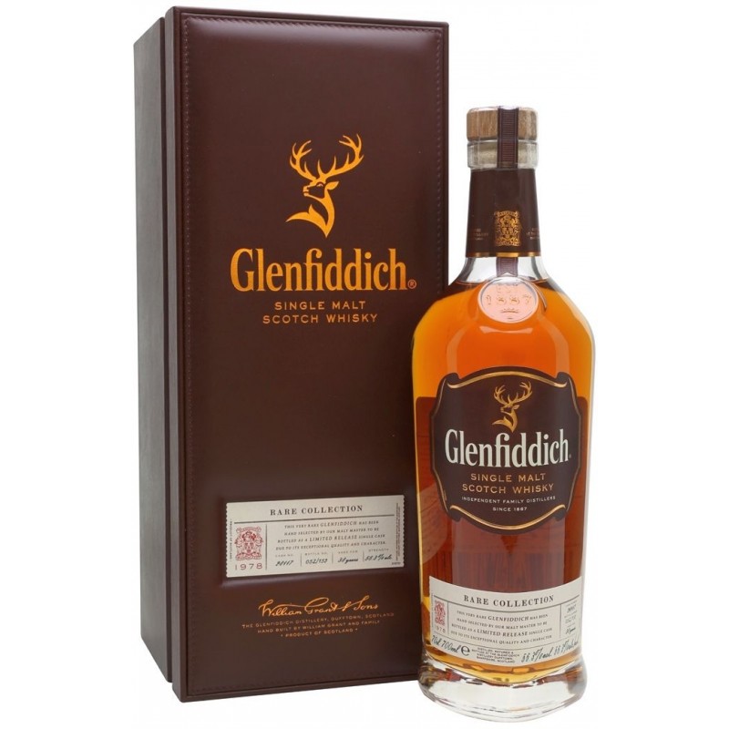 Whisky, Glenfiddich Rare Cask 1978, 56.3%, 0.7L