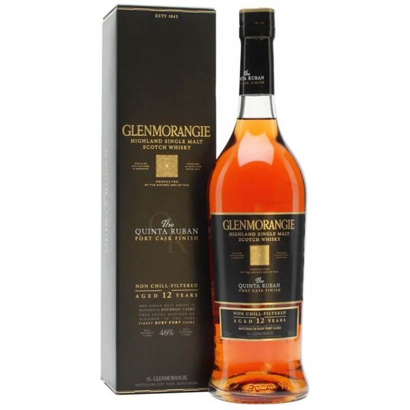 Whisky, Glenmorangie Quinta Ruban (Cutie), 46%, 0.7L
