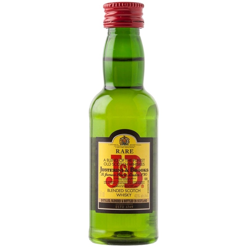 Prosper symbol groove 24 X Whisky, J&B Rare, 40%, 0.05L