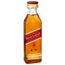 6 X Whisky, Johnnie Walker Red Label, 40%, 0.2L