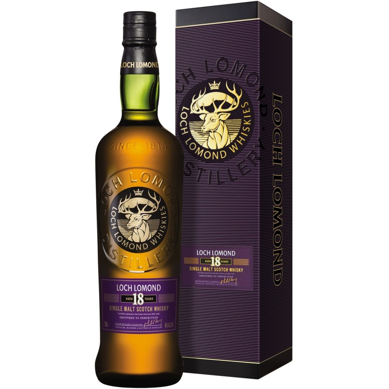 Whisky, Loch Lomond 18 Ani, 46%, 0.7L